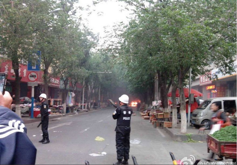 Explosion in Urumqi