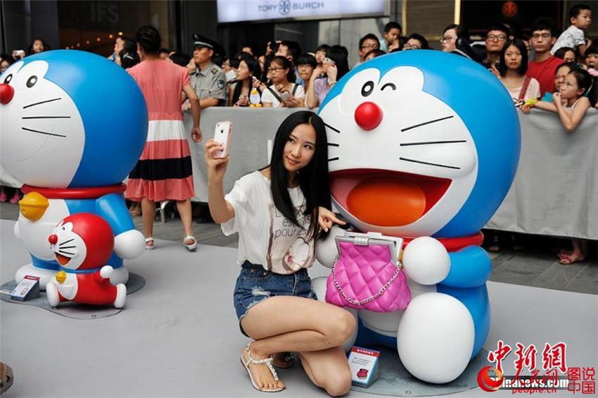 Doraemon-Invasion in Chengdu