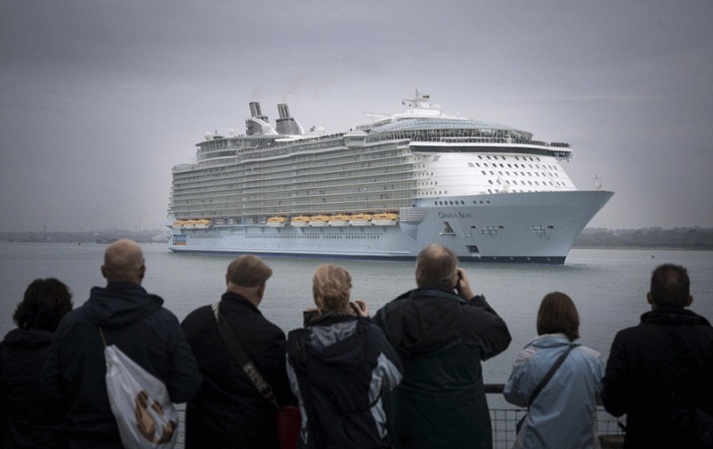 Weltgrößtes Kreuzfahrtschiff länger als „The Shard“