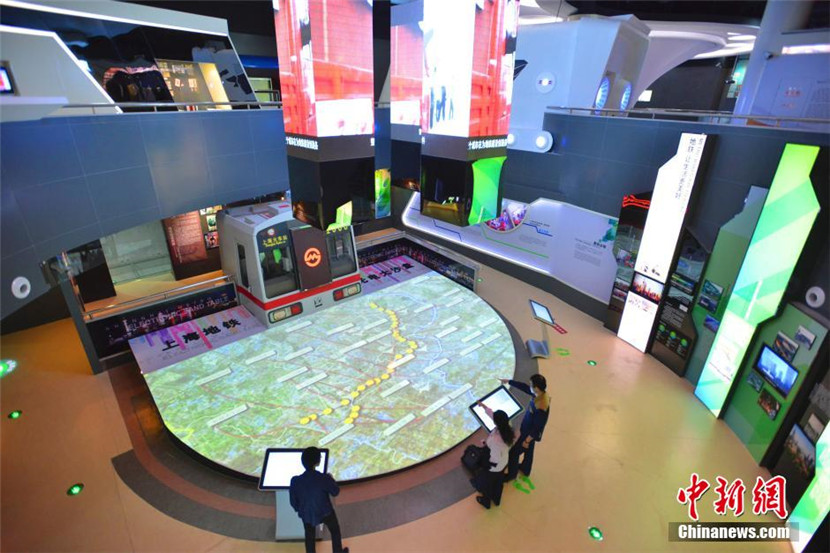 Chinas erstes U-Bahn-Museum in Shanghai 