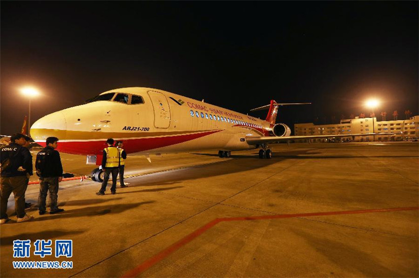 Testflug von Chinas Regionaljet ARJ21-700 erfolgreich