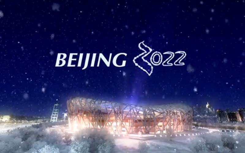 Promo für die Olympischen Winterspiele 2022