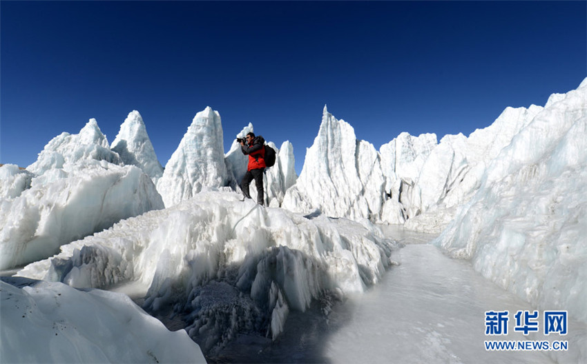 Faszinierender Gangbu-Gletscher in Tibet