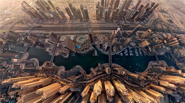 Großstädte der Welt aus der Vogelperspektive