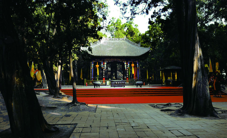 Das Grab von Kaiser Huangdi