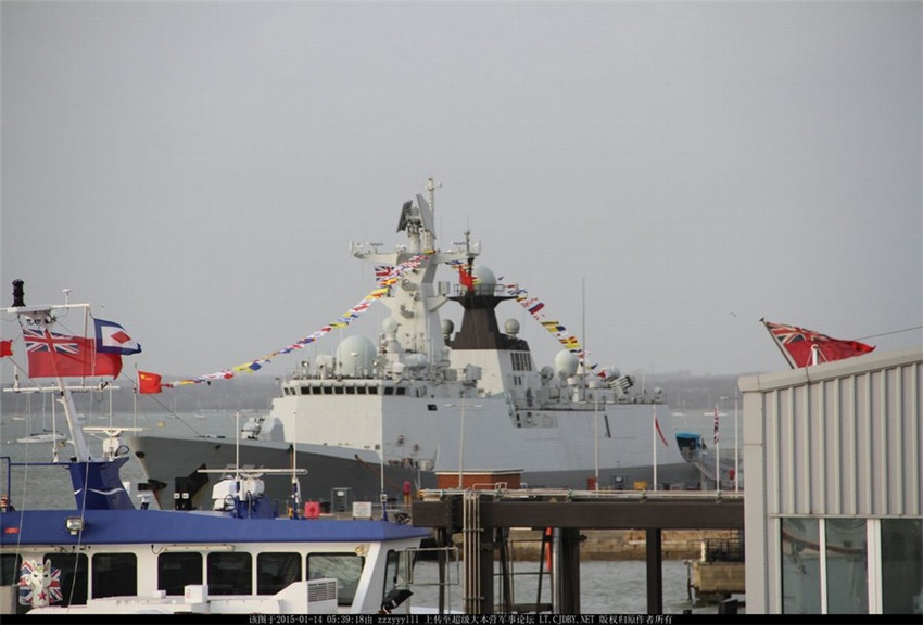 Chinesische Marine zu Besuch in Großbritannien