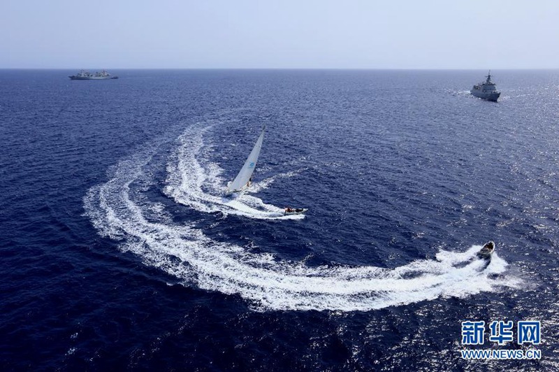 Chinesische Flotte auf Anti-Piraterie-Manöver im Golf von Aden