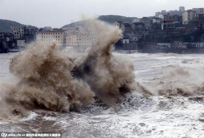 Taifun „Chan-hom“ sucht China heim