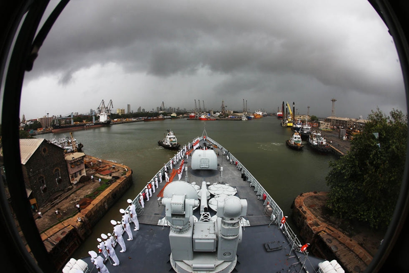 Indien öffnet Hafen für chinesisches Kriegsschiff