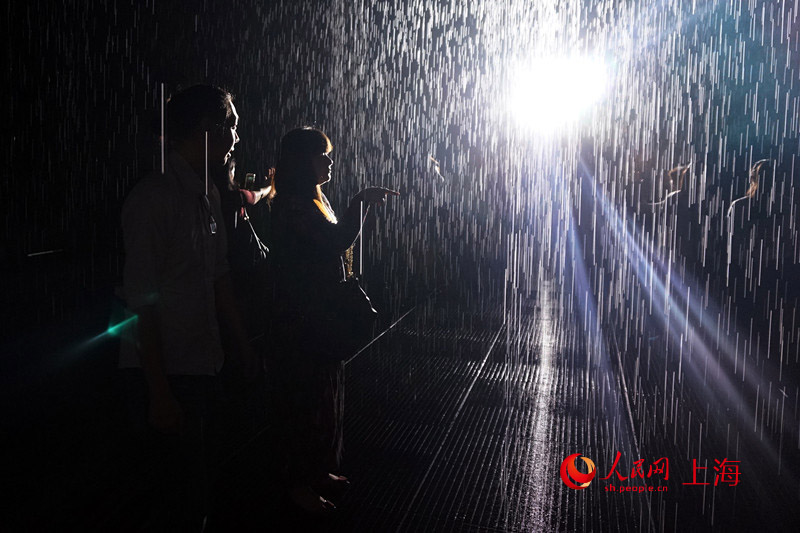 „Rain Room“ debütiert in Shanghai