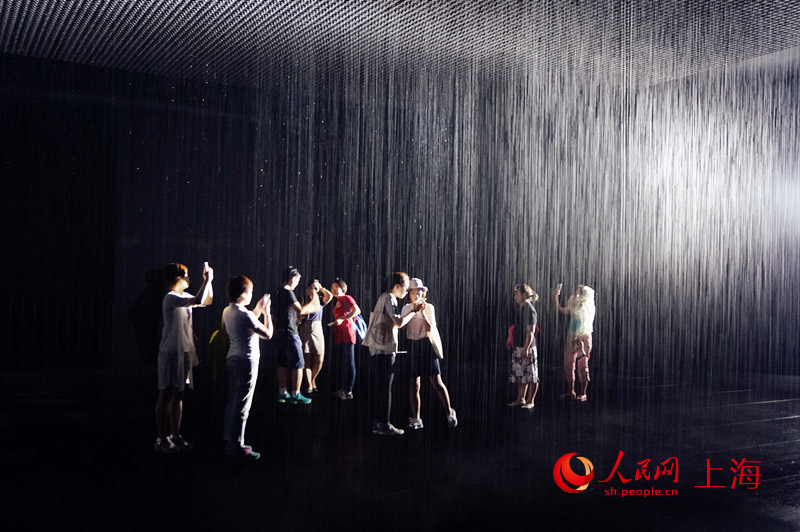 „Rain Room“ debütiert in Shanghai