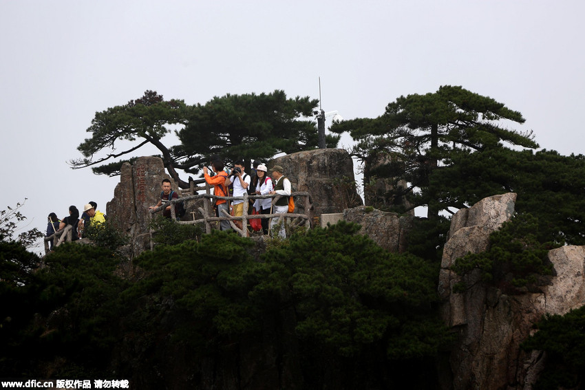 Mystisches Wolkenmeer auf dem Huangshan