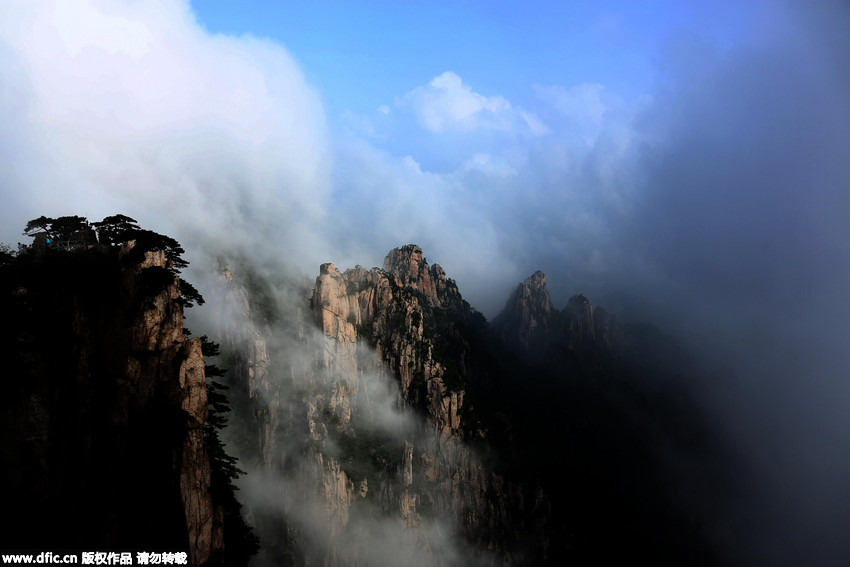Mystisches Wolkenmeer auf dem Huangshan