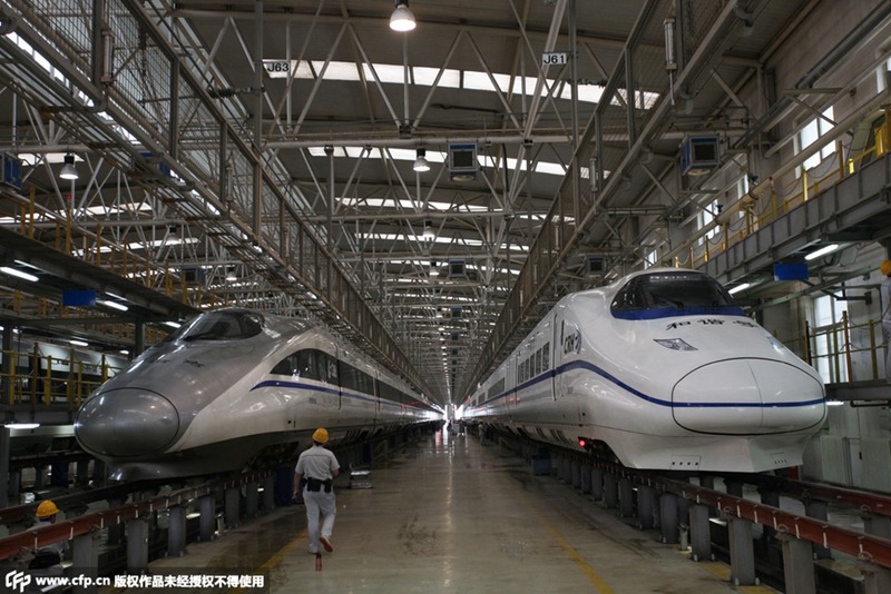 Xi'an bringt Hochgeschwindigkeitszüge wieder in Schuss