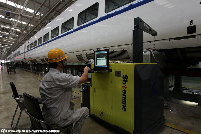 Xi'an bringt Hochgeschwindigkeitszüge wieder in Schuss
