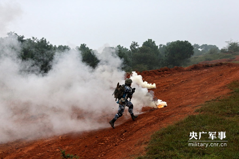 Chinas Marineinfanterie probt den Dschungelkampf