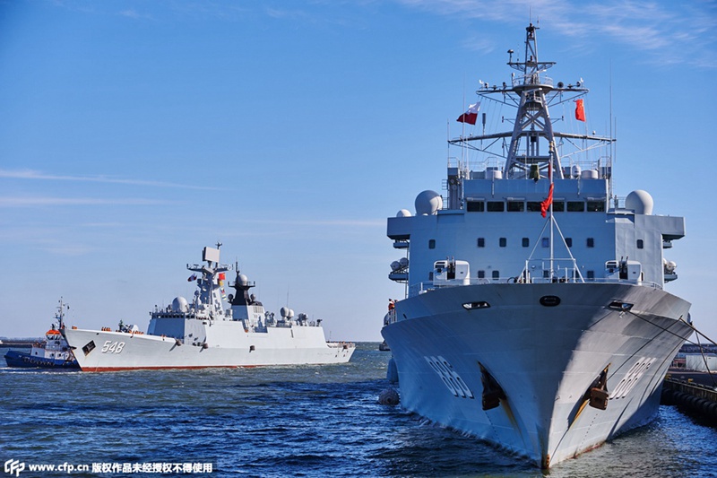 Chinesische Flotte besucht erstmals Polen