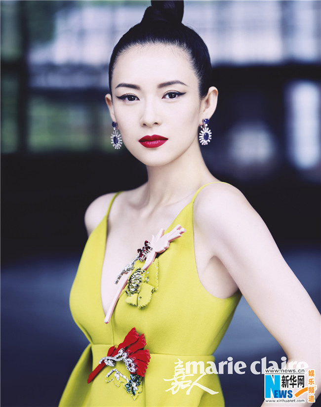 Zhang Ziyi posiert für „Marie Claire“