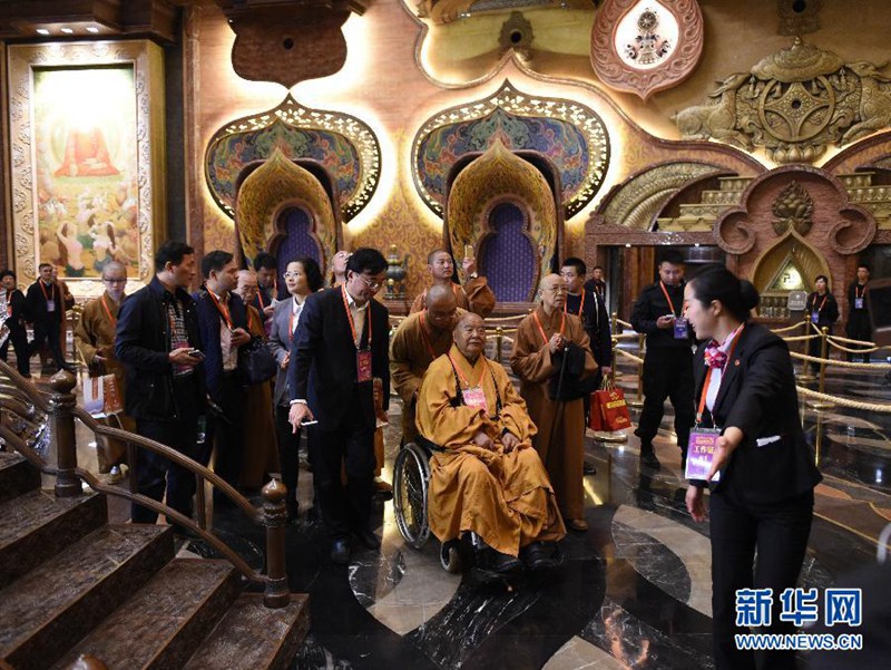 Buddhistische Zeremonie in Nanjing