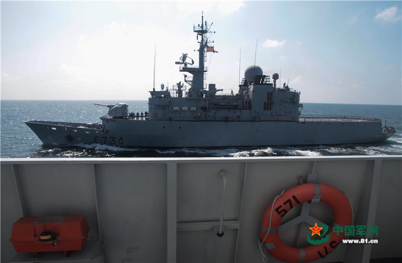 Chinesische und französische Marine üben im Südchinesischen Meer 