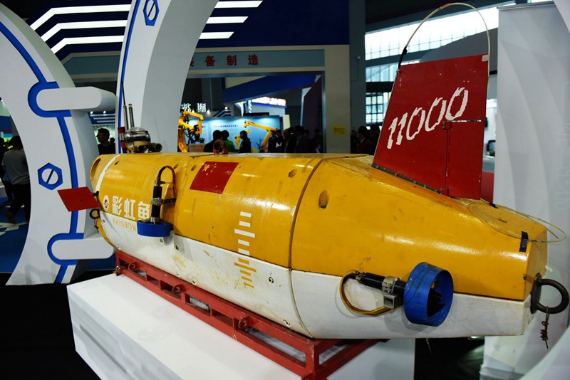 China präsentiert unbemanntes Tiefsee-U-Boot „Rainbow Fish“