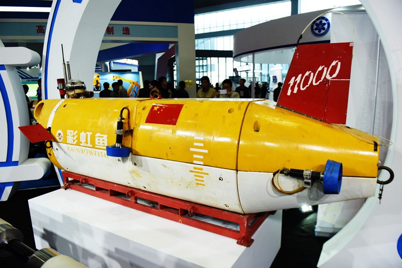 China präsentiert unbemanntes Tiefsee-U-Boot „Rainbow Fish“
