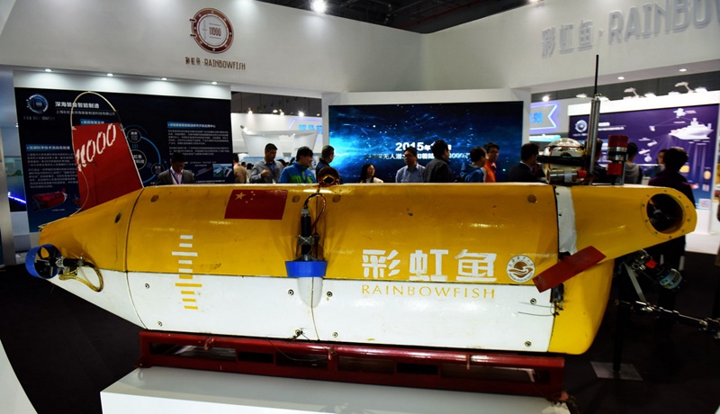 China präsentiert unbemanntes Tiefsee-U-Boot „Rainbow Fish“