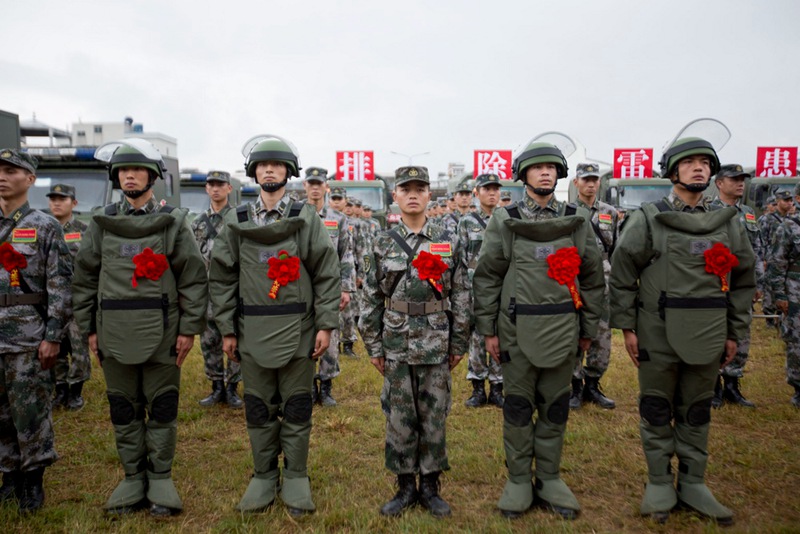 PLA entmint die sino-vietnamesische Grenze