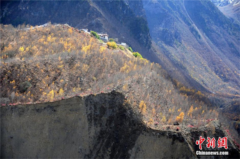 Wunderschöne Landschaft in Tibet