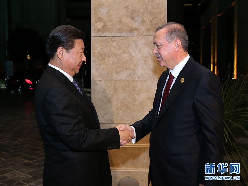 Xi trifft den türkischen Präsidenten