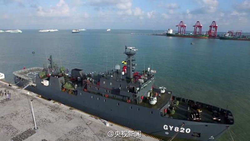 Chinesisches Heer stellt größtes Versorgungsschiff in Dienst