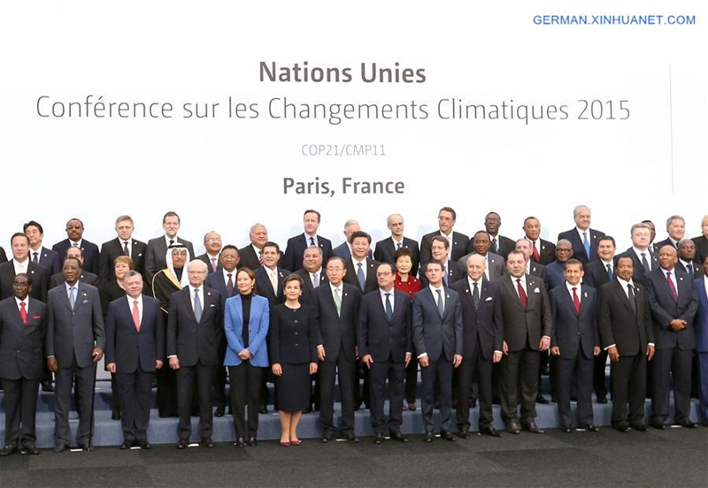 Xi Jinping nimmt an UN-Klimakonferenz in Paris teil