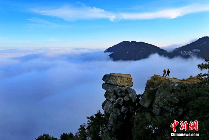 Wolkenmeer auf dem Lushan