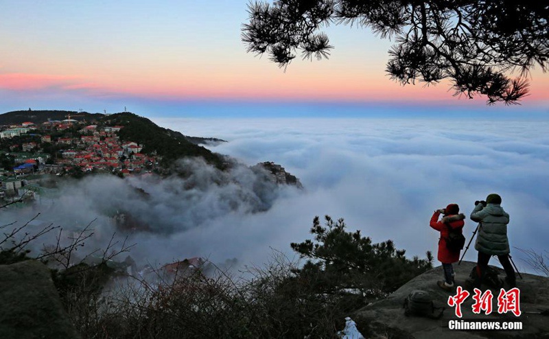 Wolkenmeer auf dem Lushan