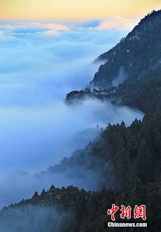 Wolkenmeer auf dem Lushan