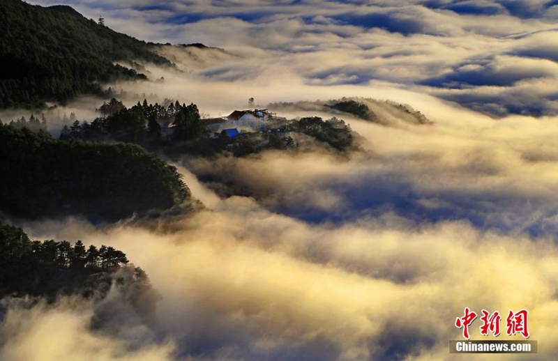 Wolkenmeer auf dem Lushan