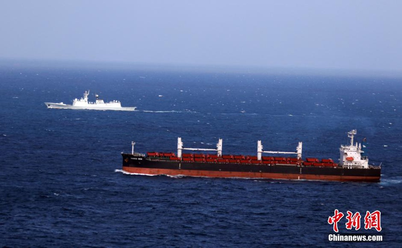 21. und 22. chinesische Sonderflotte auf Mission im Golf von Aden