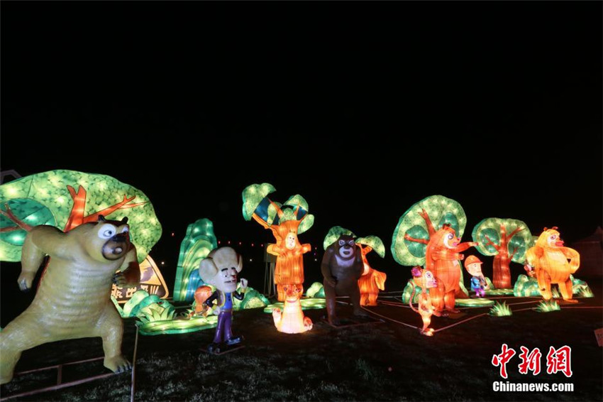 Laternen-Spektakel in Chongqing