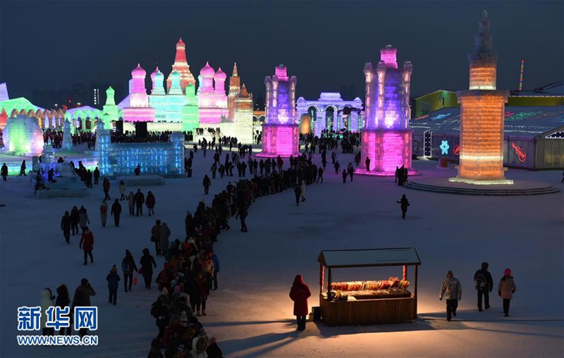 Eiskalte Kunst in Harbin