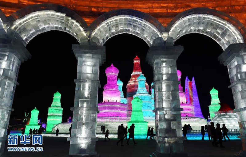 Eiskalte Kunst in Harbin