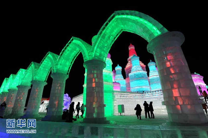 Eiskalte Kunst in Harbin