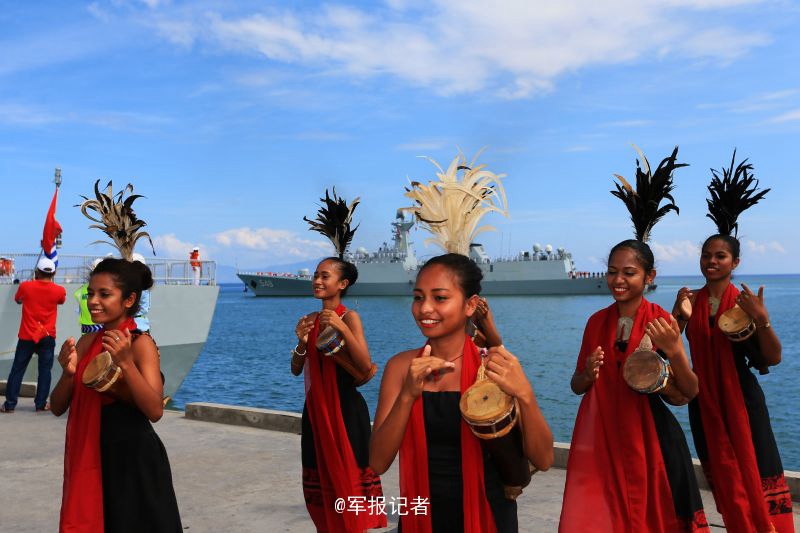 Chinesische Marine besucht erstmals Osttimor