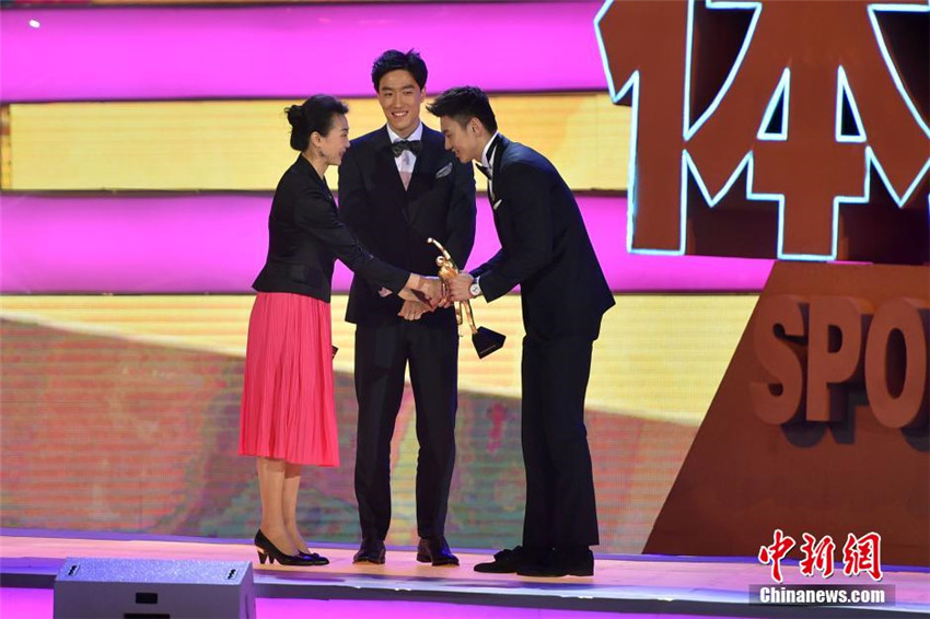 Ning Zetao und Liu Hong Chinas Sportler des Jahres 2015