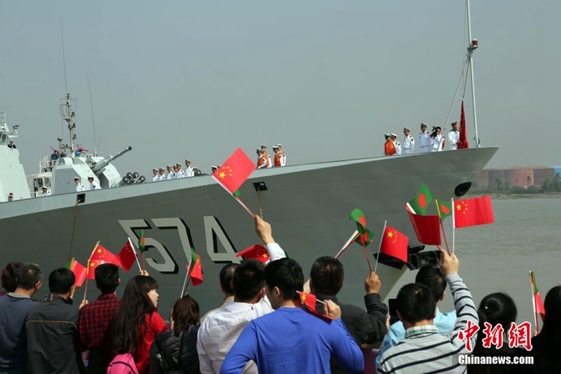 Chinesische Marine besucht erstmals Bangladesch