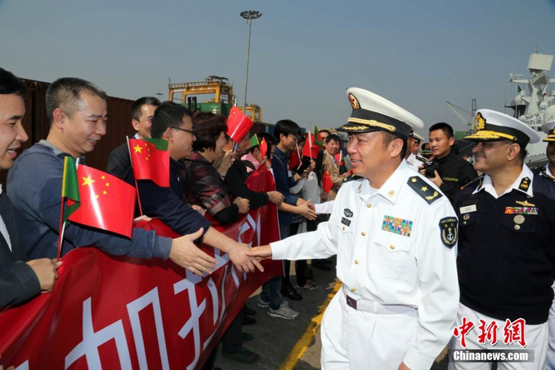 Chinesische Marine besucht erstmals Bangladesch