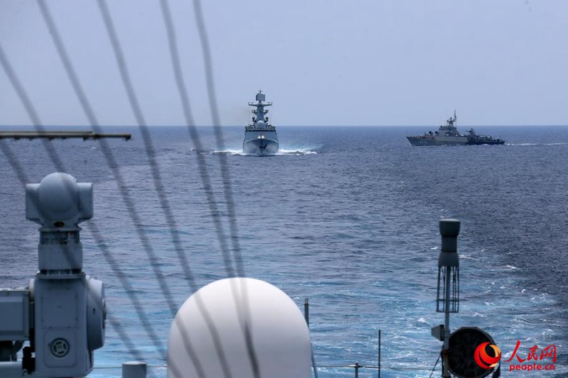 Chinesische und indonesische Marine üben gemeinsam