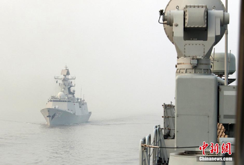 Chinesische und bengalische Marine üben gemeinsam