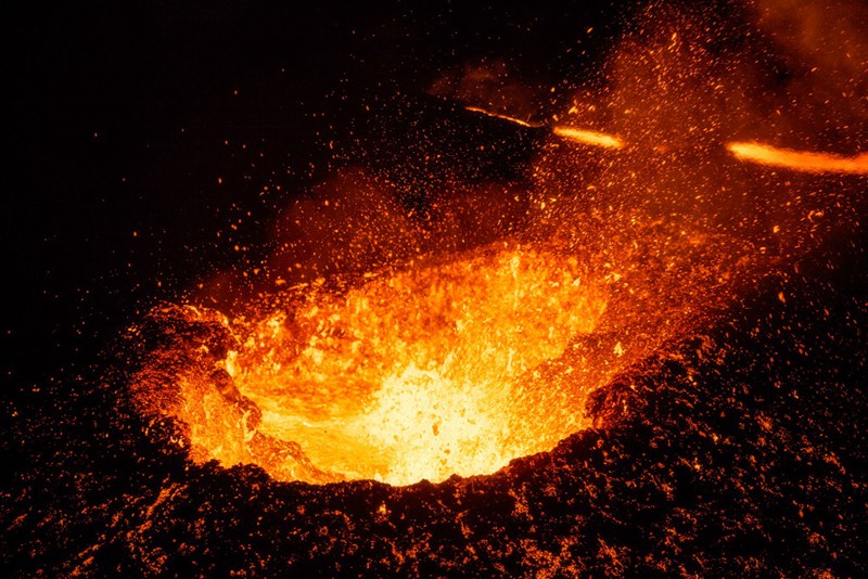 Vulkanausbruch in La Réunion
