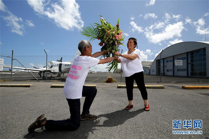 Chinesischer Krebsüberlebender feiert goldene Hochzeit in Australien