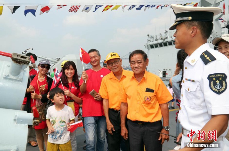 Chinesische Flotte besucht Thailand